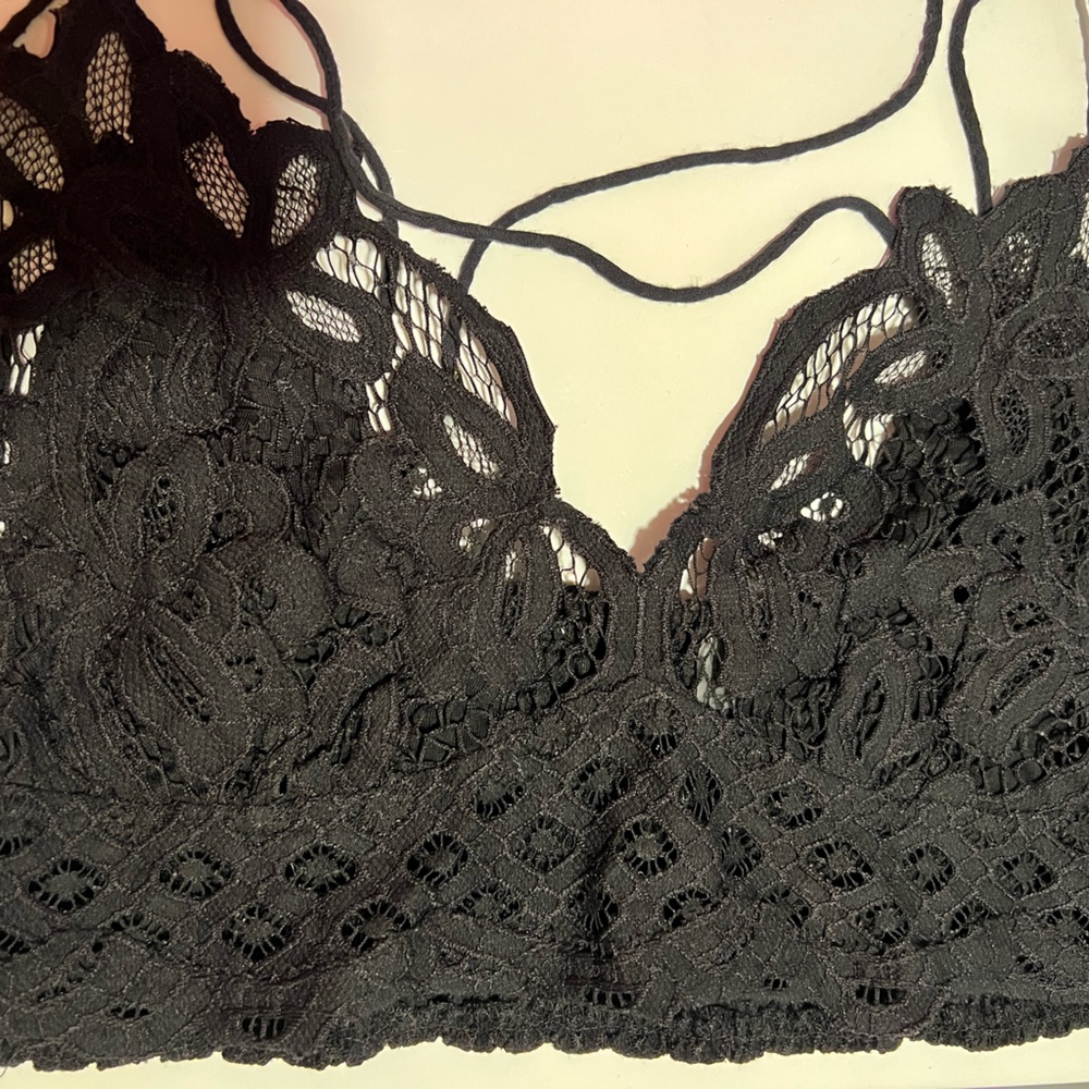 Black Free People Bralette